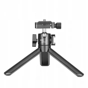 ULANZI SB5812 U-Pod Aluminum Alloy Tripod with Cold Shoe Mount for Camera and Smartphone, Black
