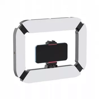 Ulanzi U200 LED videólámpa okostelefon-tartóval - Bi-Color 2500K-8500K