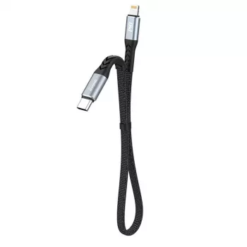 Dudao L10P USB-C-Lightning kábel 20W 0,23m fehér