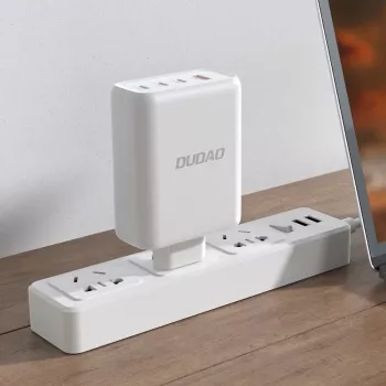 Dudao A140 140W GaN USB-C töltő 3xUSB-C 1xUSB-A fekete