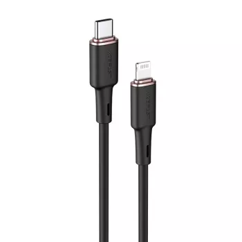 ACEFAST MFI USB-C - Lightning kábel 1,2m, 30W, 3A, fekete (C2-01)
