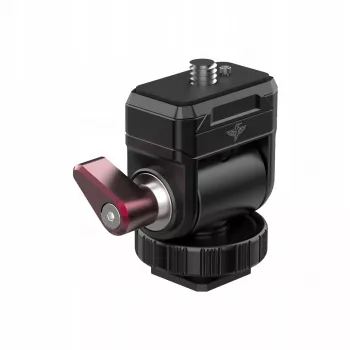 ULANZI Quick CO01 3D 360°-os monitortartó 1/4 inch csavarral, fekete