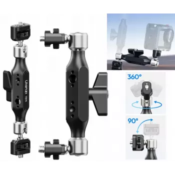 ULANZI Magic Arm 360° 1/4 inch és 3/8 inch menettel fényképezőgéphez, kamerához TB15 T058GBB1