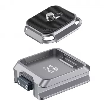 ULANZI C061 gyorscserélő lap adapter DJI RS 2/3/4 sorozat gimbalokhoz - Arca-Swiss kompatibilis