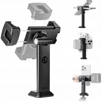 ULANZI MA54 telefontartó 1/4 inch menettel és Arca-Swiss gyorscserélő lappal, fekete