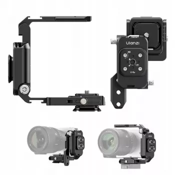 Ulanzi XJ01 Uka telefonos videó rig / ketrec - fekete