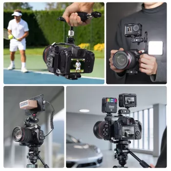 Ulanzi XJ01 Uka telefonos videó rig / ketrec - fekete