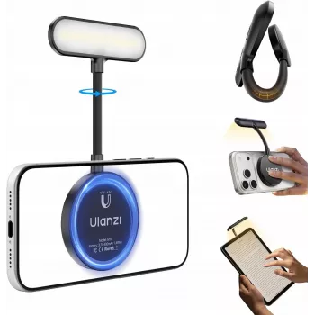 Ulanzi M10 L289 mágneses MagSafe rugalmas LED telefontartó lámpa