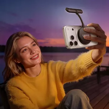 Ulanzi M10 L289 mágneses MagSafe rugalmas LED telefontartó lámpa