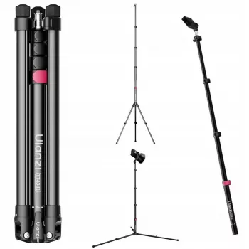 Ulanzi TT43II mini állvány / lámpaállvány - 43 cm, 2 kg terhelés, fekete