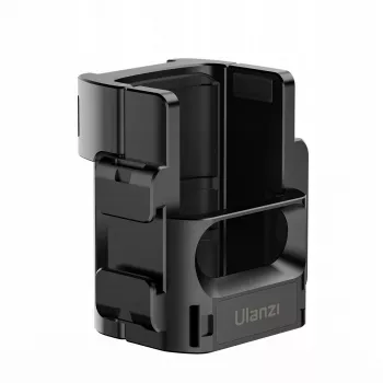 Ulanzi C014 bővítőkeret DJI Osmo Pocket 3-hoz, alumíniumötvözet és ABS, fekete