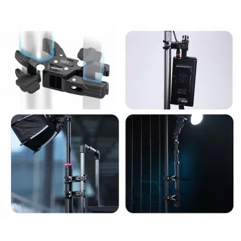 Ulanzi LC01 kettős golyófejes Magic Arm készlet 2x Super Clamp szorítóval