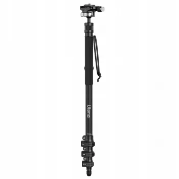 ULANZI TT35 professzionális karbonszálas egylábú állvány 130 cm folyadékfejjel DSLR fényképezőgéphez