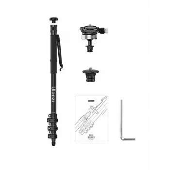 ULANZI TT35 professzionális karbonszálas egylábú állvány 130 cm folyadékfejjel DSLR fényképezőgéphez