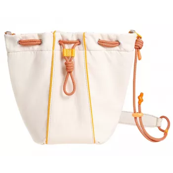 ULANZI DS01 crossbody sling táska kamerához, tükör nélküli rendszerkamerákhoz, mobilhoz – bézs