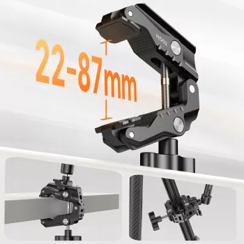 Ulanzi HD02 Magic Arm szorítóval, 1/4 inch menettel