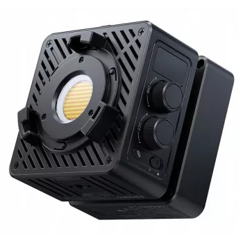Ulanzi EC65 65W COB LED videófény stúdiólámpa Bowens foglalattal, 2700K-6500K, CRI≥95, TLCI≥96, Bluetooth app vezérlés