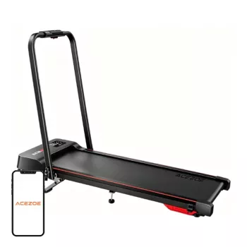 ACEZOE P12 összecsukható elektromos futópad (fekete és piros)
