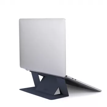 MOFT öntapadós laptopállvány, tengerészkék