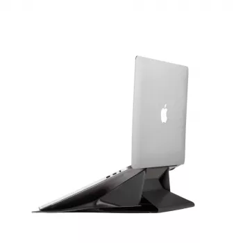 Moft Sleeve 15 laptoptok beépített állvánnyal, fekete, 15,6 inch