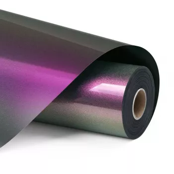 LOKLIK kaméleon hőátviteli fólia - zöldből lilába - 30,5 x 90 cm (SG-HTV-1567-US-L-B2B)