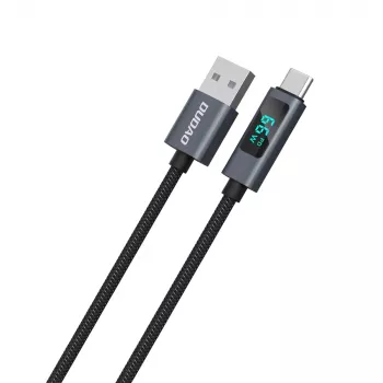 Dudao L7T USB-A – USB-C kábel 66W 1m fekete
