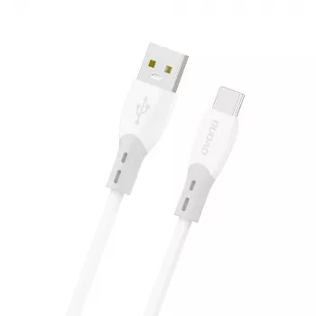 Dudao L25ST USB-A - USB-C kábel 1m fehér