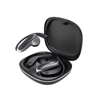 Dudao U17Z Bluetooth 5.3 nyitott fülű vezeték nélküli fejhallgató fülakasztóval - fekete