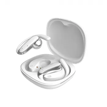 Dudao U17Z Bluetooth 5.3 nyitott fülű fülakasztós fejhallgató - fehér