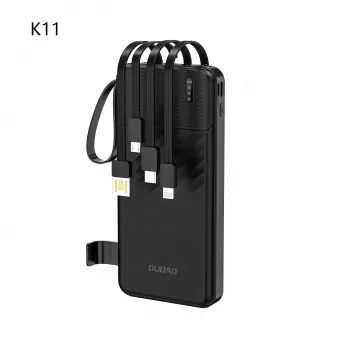 Dudao K11 Pro 20000 mAh powerbank fekete