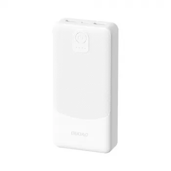 Dudao K10Pro Power Bank 2.4A 20000mAh 2 x USB-A - fehér