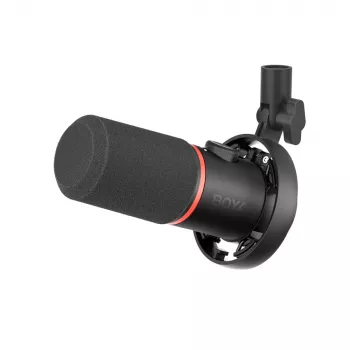 BOYA CastMic S60 dinamikus gaming mikrofon USB XLR fekete