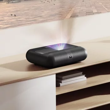 Yaber K300s lézer RGB Full HD 1080p projektor JBL hangszórókkal - fekete