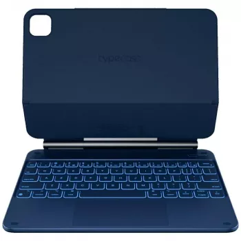 Typecase Edge billentyűzetes tok iPad Air 11 M2 2024 / M3 2025 / M4 2026 készülékhez, világoskék