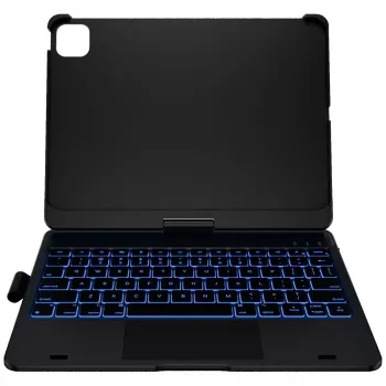 Typecase Flexbook Touch billentyűzetes tok iPad Pro 11 2024/2025-höz, fekete