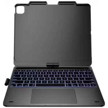 Typecase Flexbook Touch billentyűzetes tok iPad Air 13 M2 2024 / M3 2025 / M4 2026-hoz, szürke