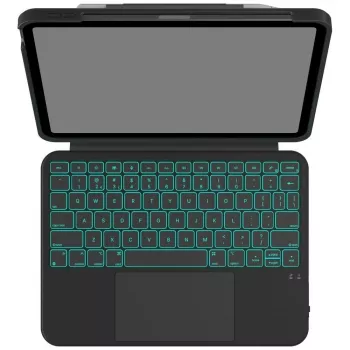 Typecase Folio Duo billentyűzetes tok iPad Air 11 M2 2024 / M3 2025 / M4 2026-hoz, fekete