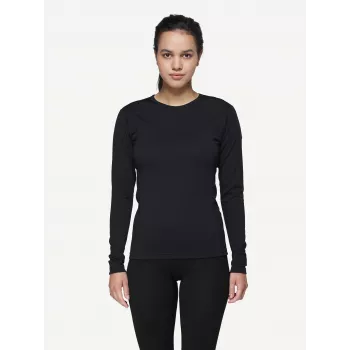 Devold Breeze Merino 150 női aláöltözet ing - fekete, S méret
