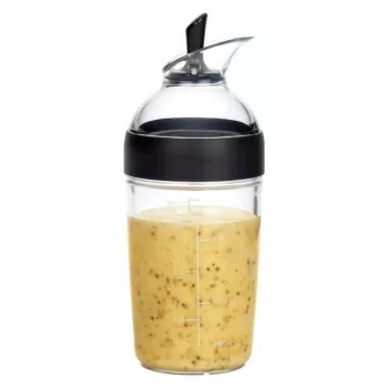 OXO Good Grips salátaöntet-rázó 236ml fekete
