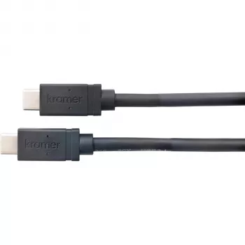 Kramer Electronics C-U32/FF-6 USB 3.2 Gen 2 USB-C - USB-C kábel 1,8 m fekete