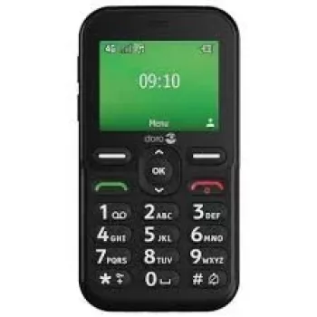DORO E10 fekete 4G