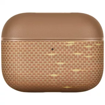 PITAKA Aramid Fiber Case for AirPods Pro 3, Golden Glint