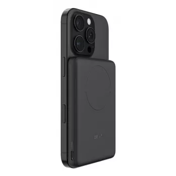 Belkin BoostCharge Slim mágneses power bank 5000 mAh, 7,5 W, fekete