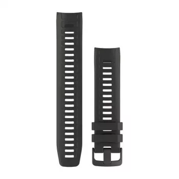 Garmin Instinct sorozat szilikon óraszíj grafit 22mm QuickFit
