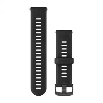 Garmin szilikon óraszíj Forerunner 745-höz, fekete, 010-11251-9B