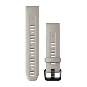 Garmin 20 mm Silicone Watch Band, Lightsand, 010-13102-04