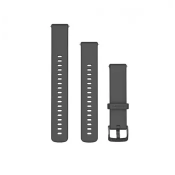 Garmin Quick Release 18 mm szilikon óraszíj, Gravel Grey, 010-13256-00