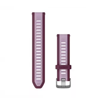 Garmin Quick Release 20 mm Silicone Watch Band, Berry/Lilac (010-11251-AK)