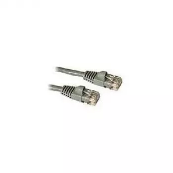 CABLES2GO Cat5e UTP patch kábel 3 m szürke, öntött, törésvédelemmel, tehermentesített, RJ45