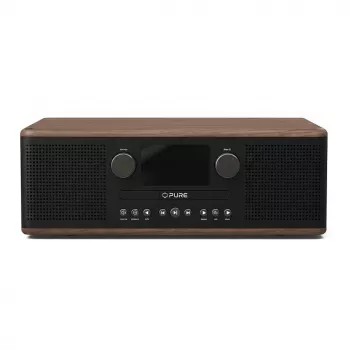 PURE ACOUSTICS Pure Classic C-D6 digitális rádió coffee black/walnut EU/UK